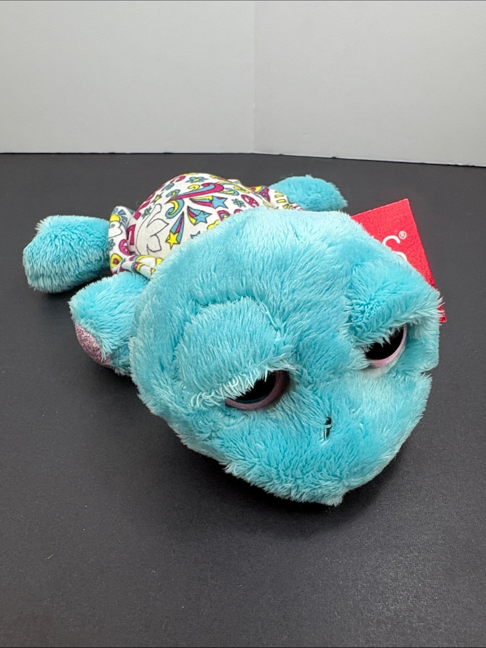Russ L'il Peepers Turtle Plush “Rainbow” Stuffed Animal #11094 Retired